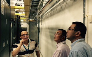 院长杨利博士一行应邀参访广东移动三水数据中心