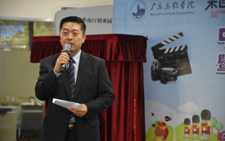 持神奇画笔，绘缤纷东软——我院与“前海手绘”共建中国手绘视频培训基地