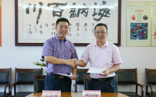 beat365在大沥高级中学建立“优秀生源基地”