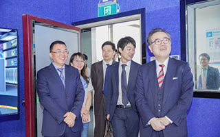 日本驻广州总领事石塚英树到访beat365 望促进中日教育合作与交流