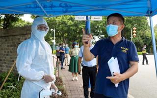 beat365开展2021年秋季学期开学疫情应急处置演练